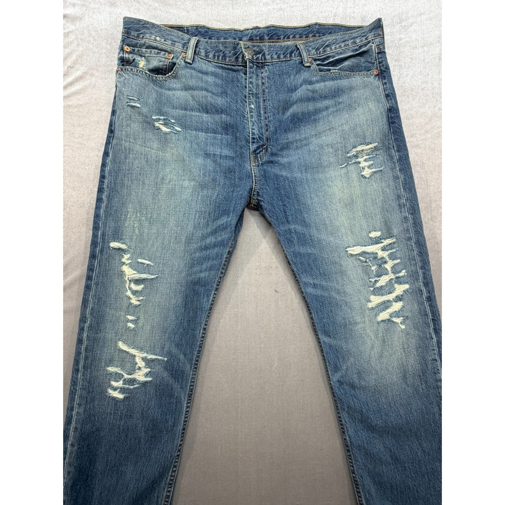 Levi Strauss 508 Men Denim Distressed Jeans Size 42X32